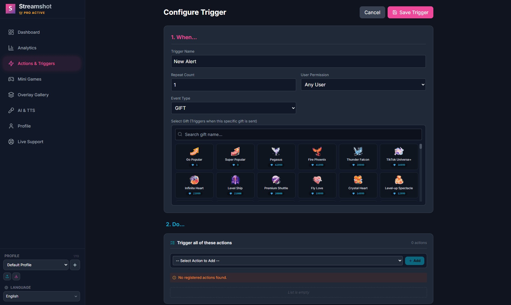 Streamshot App Preview 1